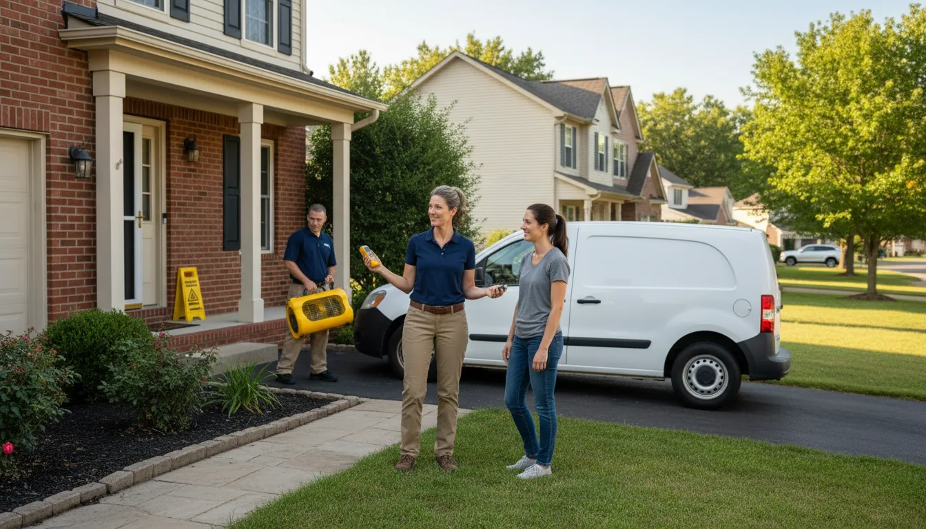 Water restoration image for Water Damage & Restoration Services in Minetto, NY